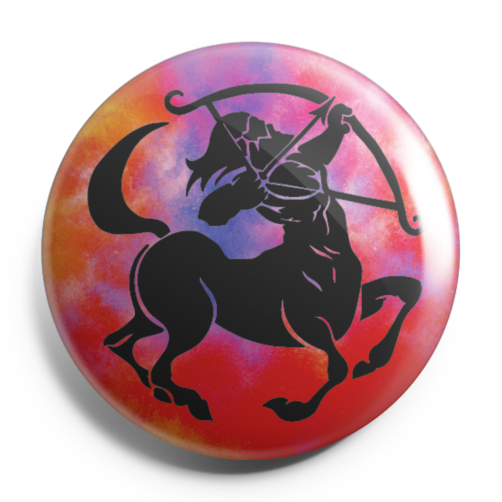 Sagittarius Character Tie Dye