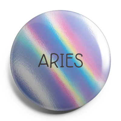 Aries Text Holo