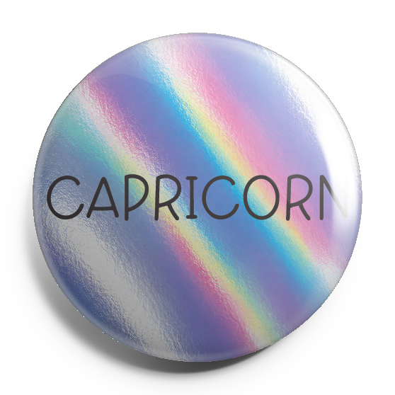 Capricorn Text Holo