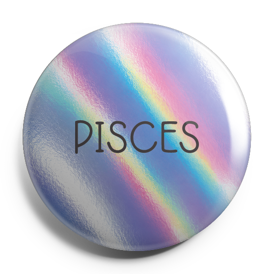 Pisces Text Holo