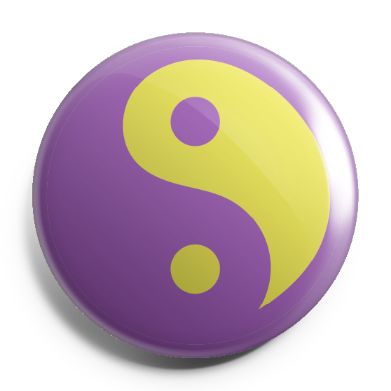 Retro Yin Yang