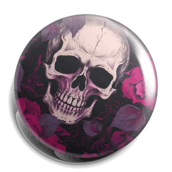 Ghost Orchid Skull Gem