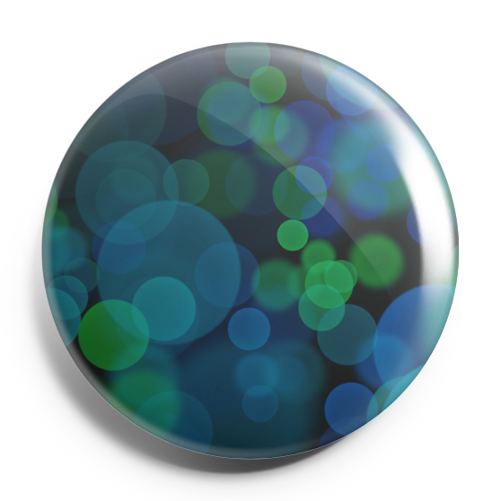 Bubbles Blue/Green 3