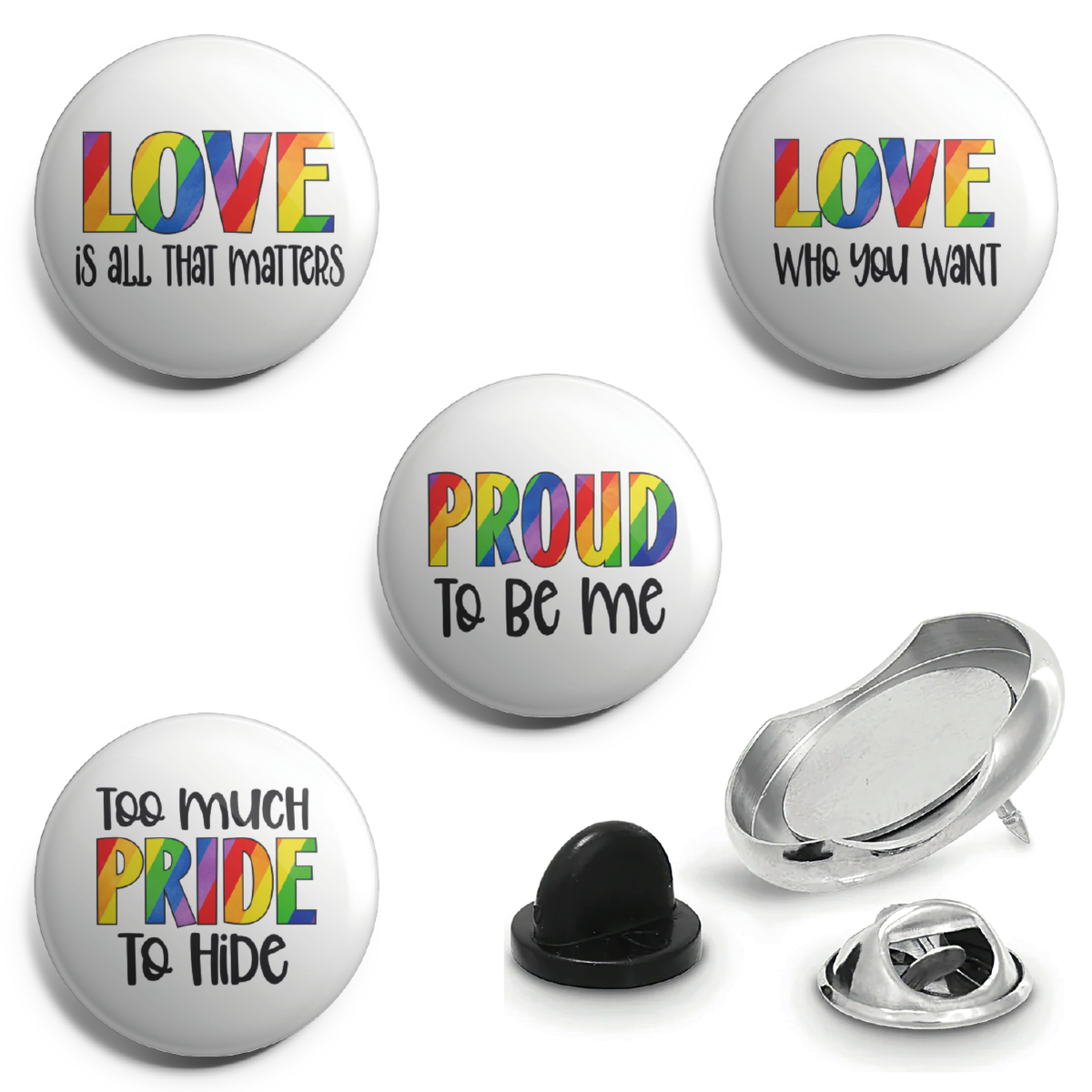 Fully Loaded Badge Pride Set 4