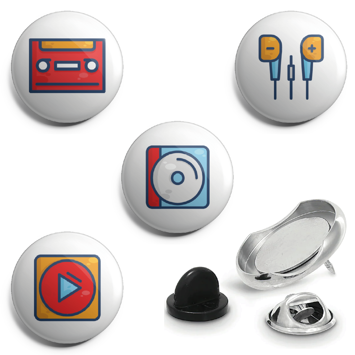 Fully Loaded Badge Music Symbols Set 2