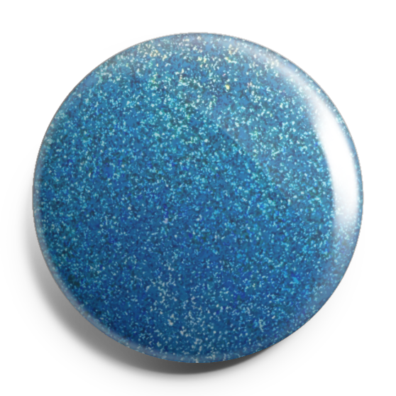 Iridescent Neon Blue