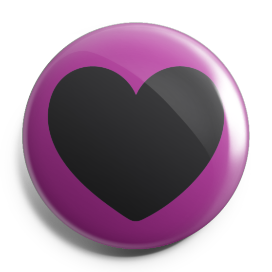 Orchid Noir Heart