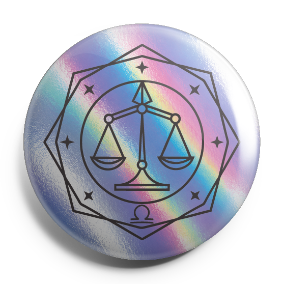 Libra Symbol Holo
