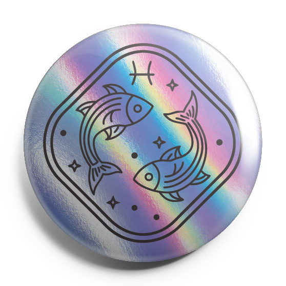 Pisces Symbol Holo