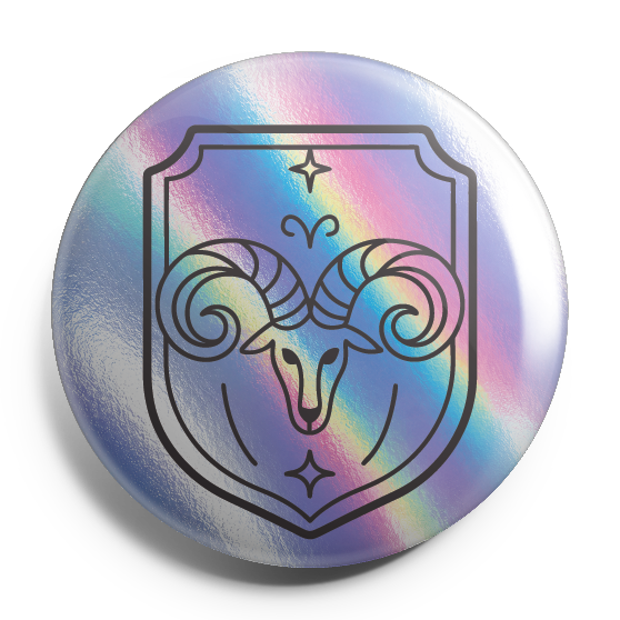 Aries Symbol Holo