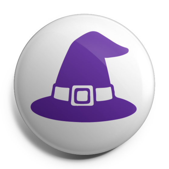 Purple Witches Hat