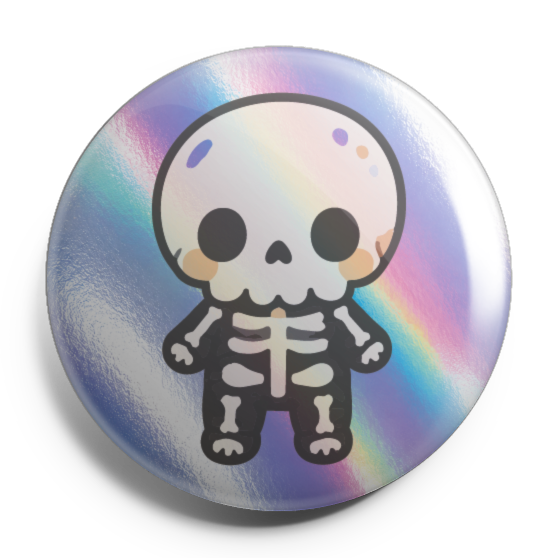 Cute Skeleton Holo