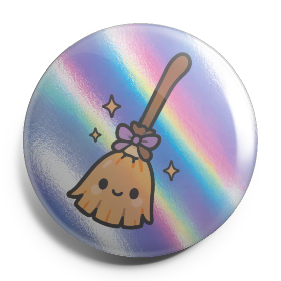 Cute Broom Holo