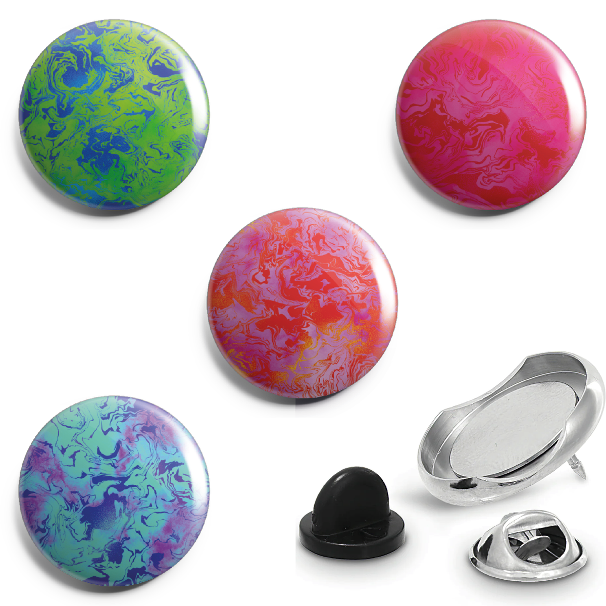 Fully Loaded Badge Marble Set 2