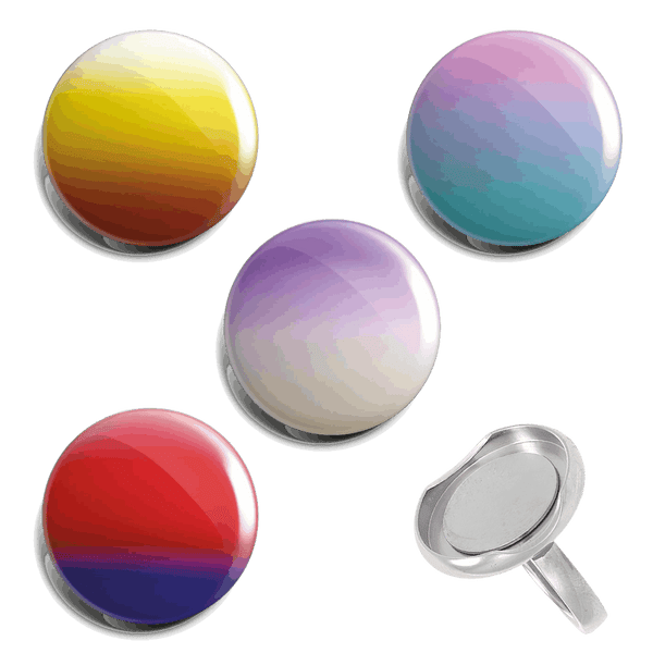 Sunset Skies Fully Loaded Ring Set