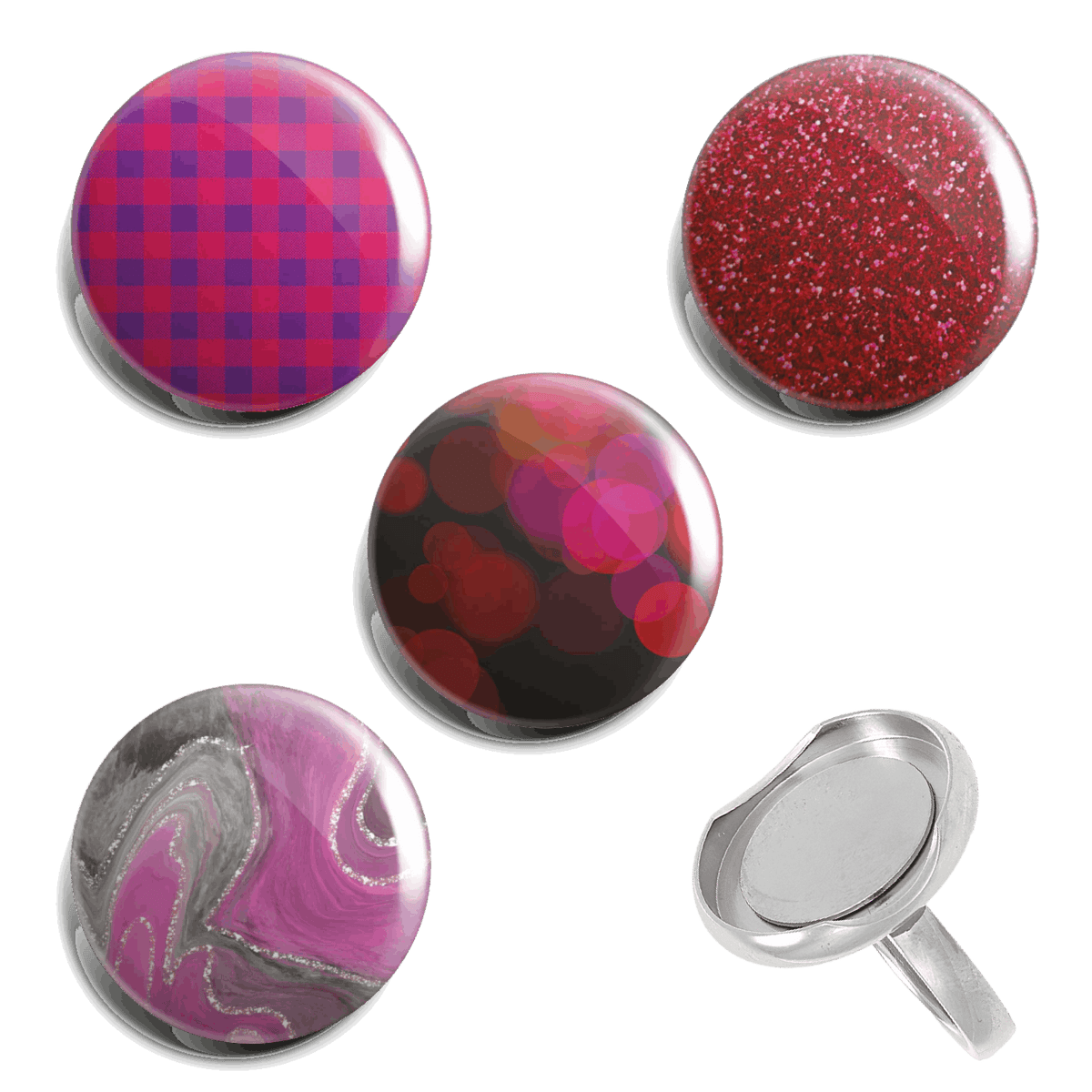 Pink Dream Fully Loaded Ring Set