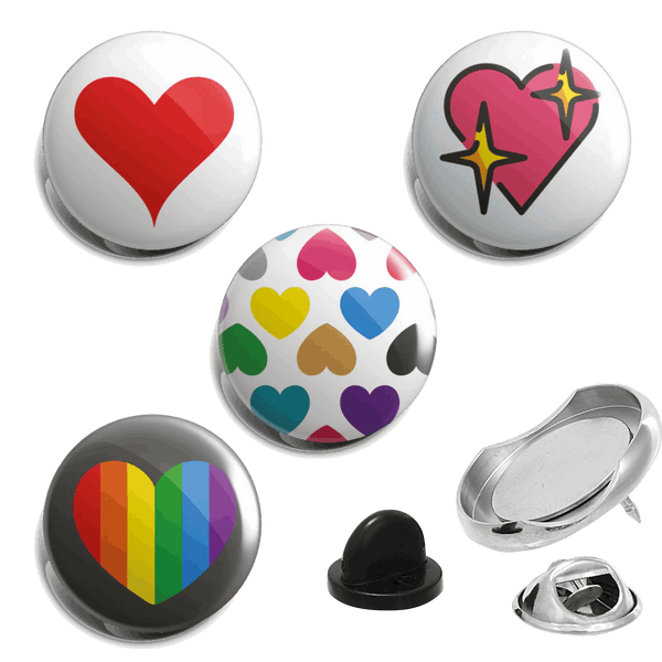 Love Wins Fully Loaded Badge Set