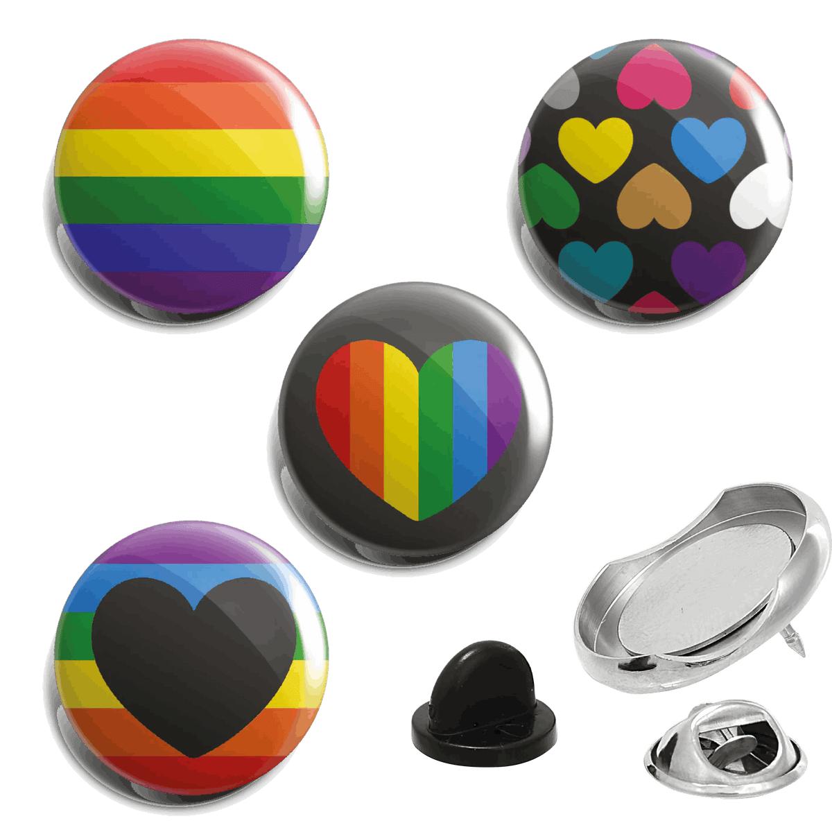 Bold & Proud Fully Loaded Badge Set