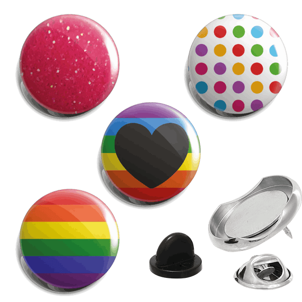 Rainbow Love Fully Loaded Badge Set