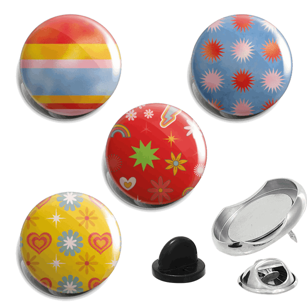 Mod Pop Fully Loaded Badge Set