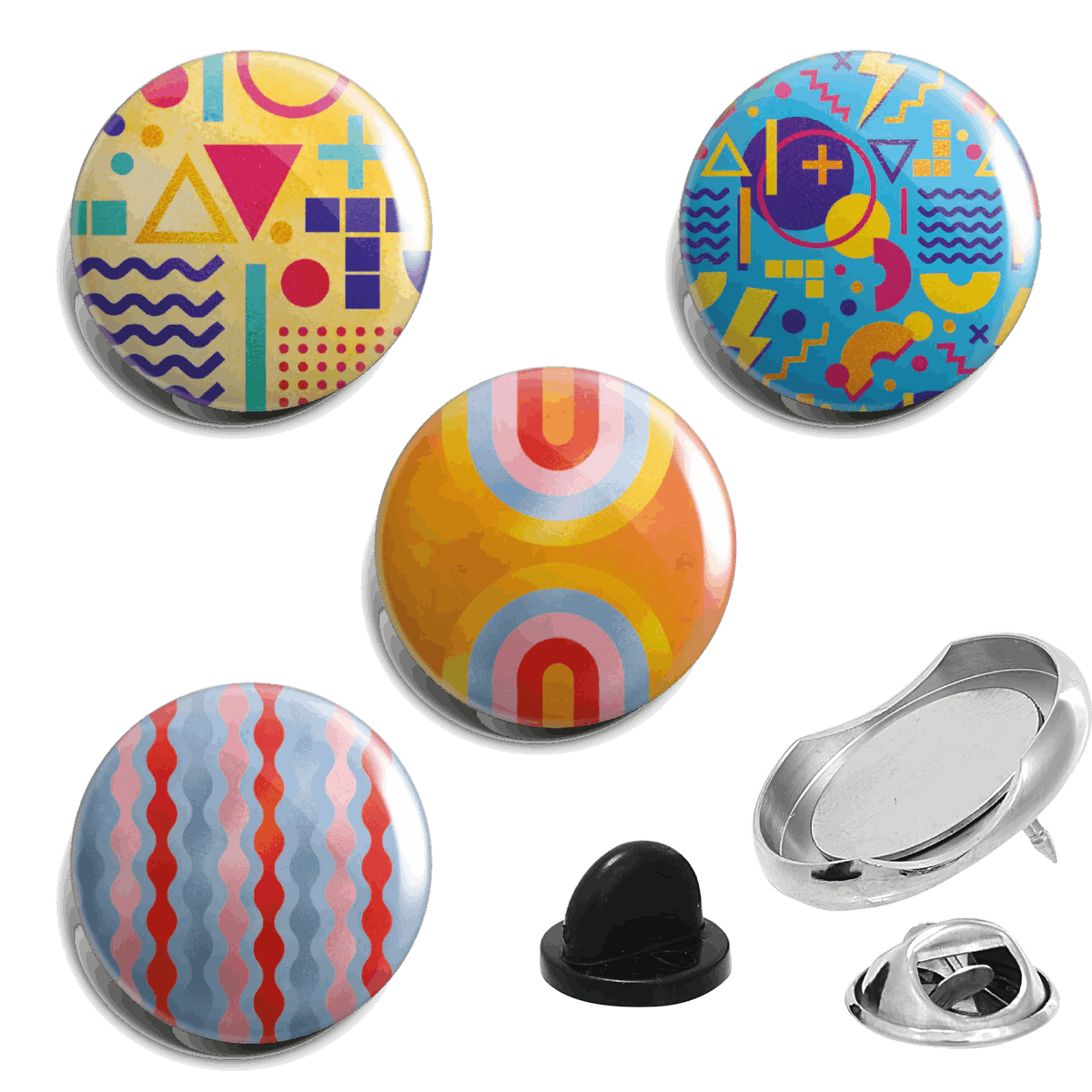 Flashback Fully Loaded Badge Set