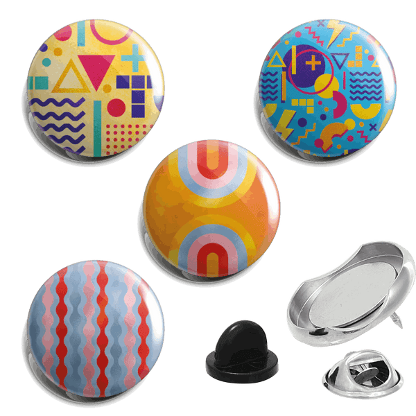 Flashback Fully Loaded Badge Set