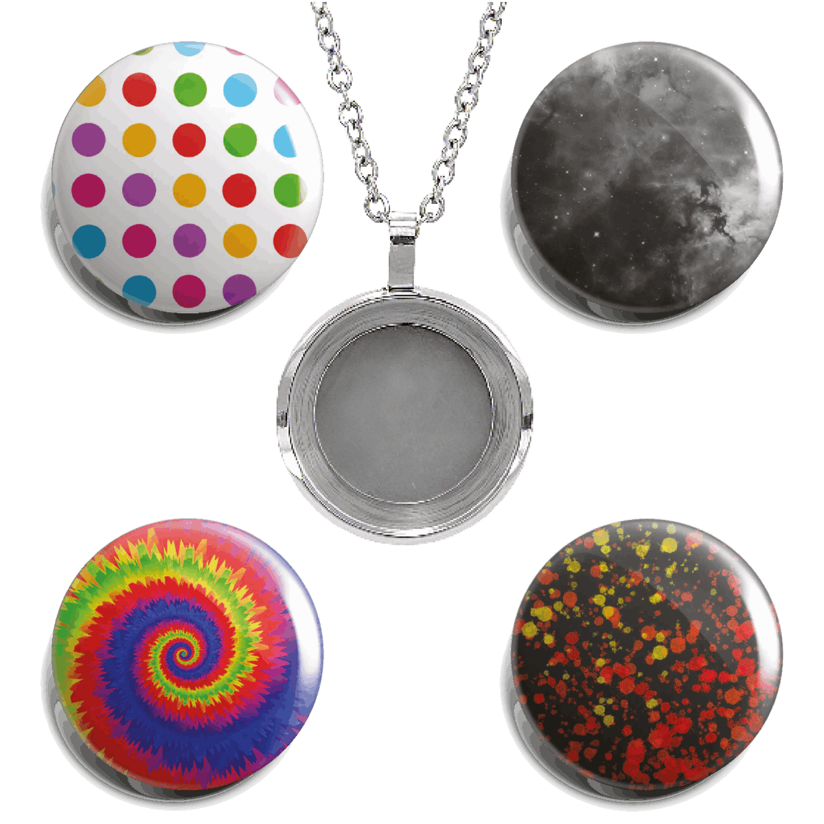 Cosmic Whirl Fully Loaded Pendant Set