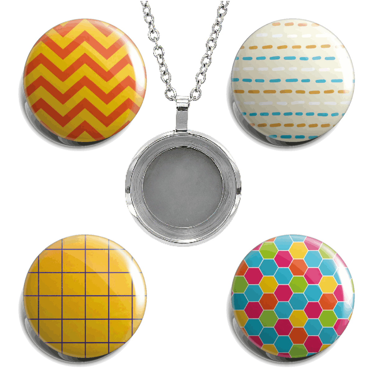 Bold Mix Fully Loaded Pendant Set