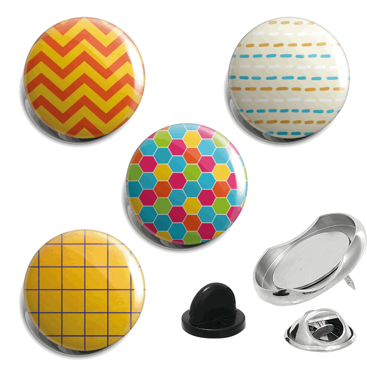 Bold Mix Fully Loaded Badge Set