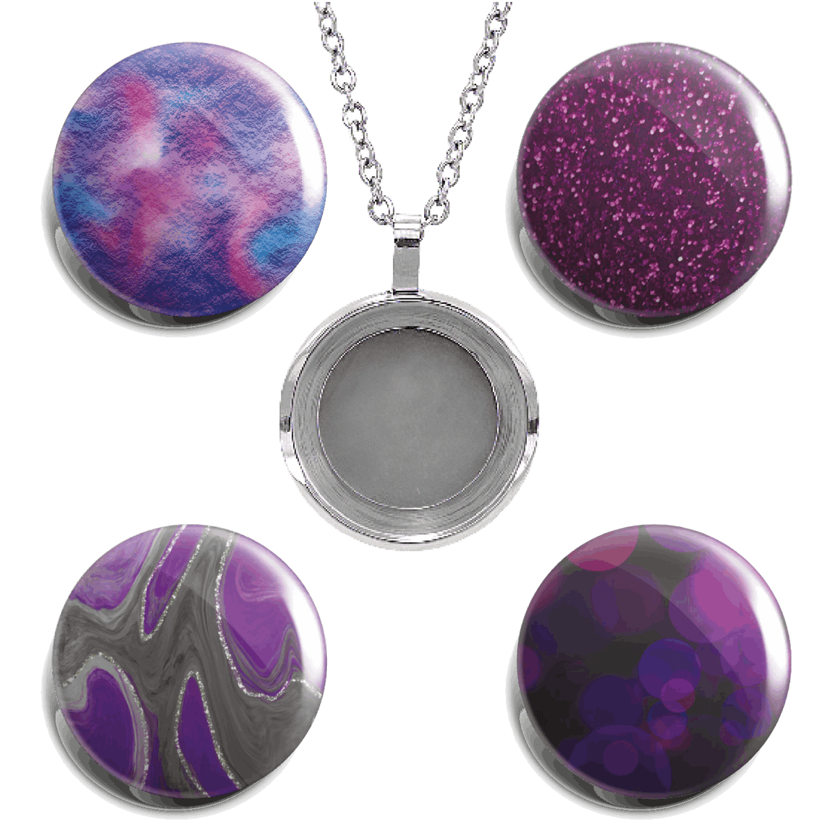 Purple Dream Fully Loaded Pendant Set