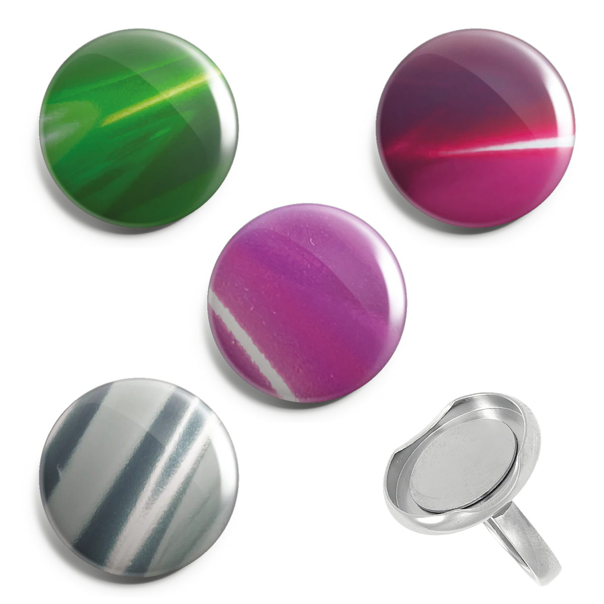 Lunar Beam Fully Loaded Ring Set