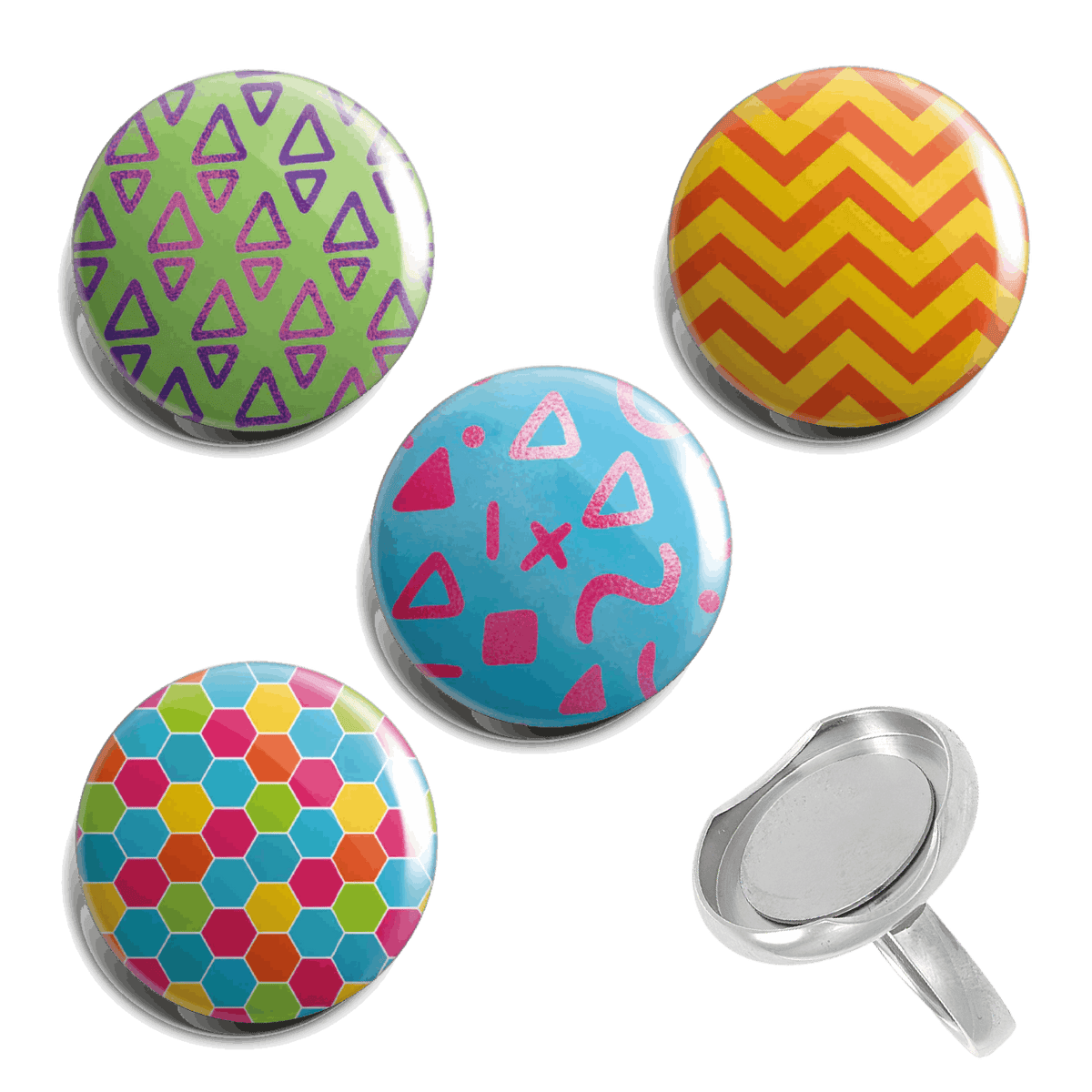 Bright Pop Fully Loaded Ring Set