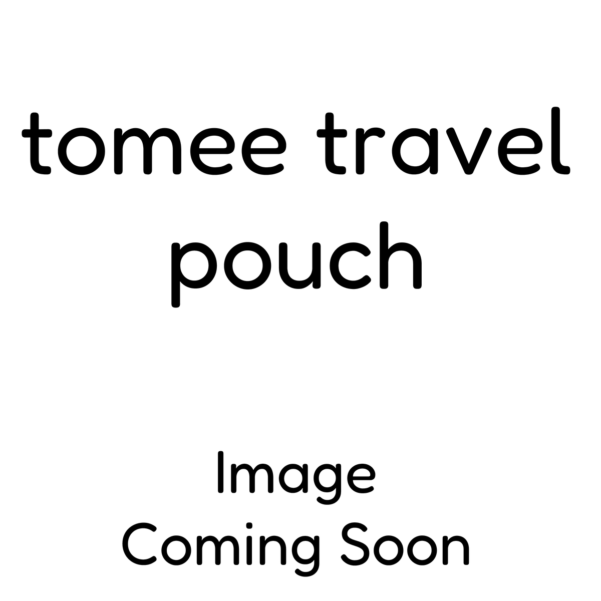 tomee® Logo Travel Jewellery Pouch